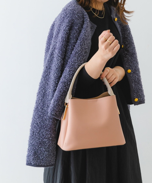 RODE SKO（ロデスコ）の「サイドバーワンハンドルミニバッグ（ショルダーバッグ・レディース・ピンク系その他/ホワイト系その他/ブラック・ONE）」の16枚目の写真