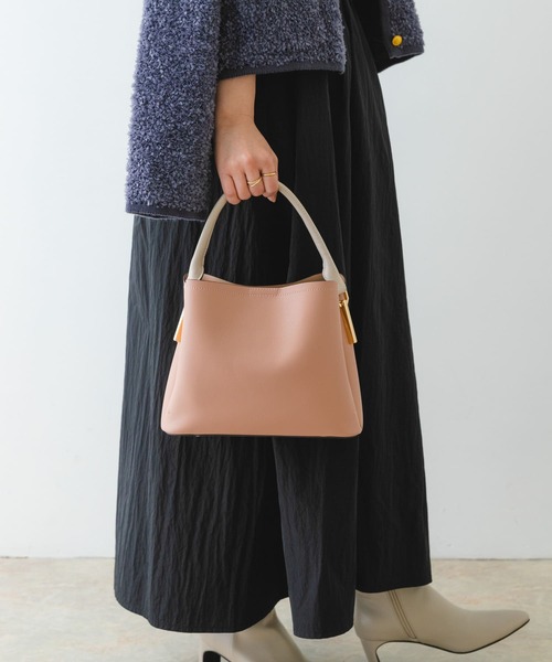 RODE SKO（ロデスコ）の「サイドバーワンハンドルミニバッグ（ショルダーバッグ・レディース・ピンク系その他/ホワイト系その他/ブラック・ONE）」の18枚目の写真