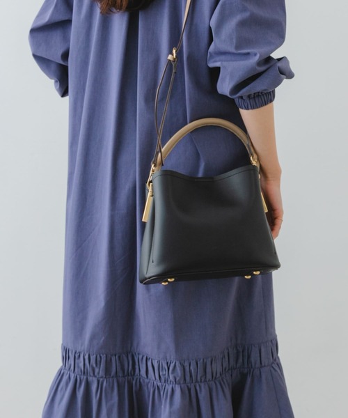 RODE SKO（ロデスコ）の「サイドバーワンハンドルミニバッグ（ショルダーバッグ・レディース・ピンク系その他/ホワイト系その他/ブラック・ONE）」の21枚目の写真