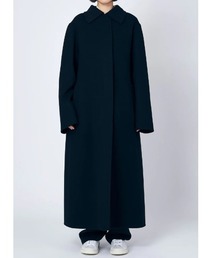 JIL SANDER DOUBLE WOOL COAT DOUBLE FACE