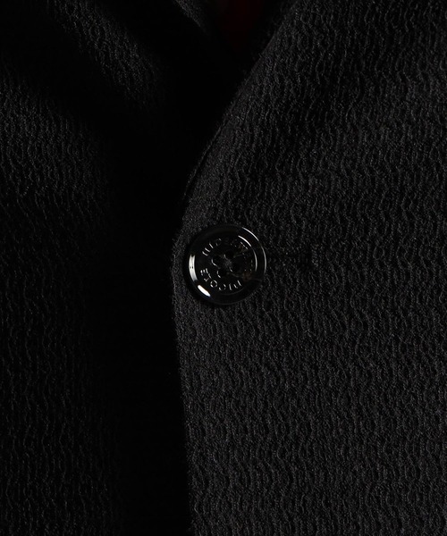 HIDEAWAYS NICOLE（ハイダウェイニコル）の「シアージャガードニットジャケット（テーラードジャケット・メンズ・ライトグレー/ブラック/ネイビー・MEDIUM/LARGE/X-LARGE）」の14枚目の写真