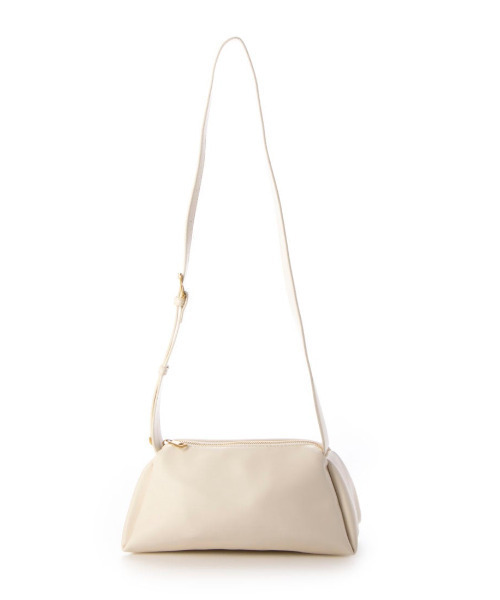 cache cache（カシュ カシュ）の「カシュカシュ cachecache / 合成皮革横長ショルダー（ショルダーバッグ・レディース・ライトグリーン/アイボリー/ブラック・FREE）」の8枚目の写真
