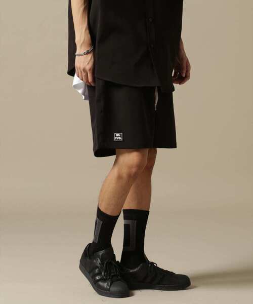 WHITELAND（ホワイトランド）の「【WEB&DEPOT限定】WHITELAND/ホワイトランド/OWL/P-TECK SHORTS/ワイドショーツ（その他パンツ・メンズ・グレー/ブラック・L/M）」の11枚目の写真