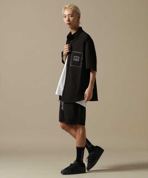WHITELAND（ホワイトランド）の「【WEB&DEPOT限定】WHITELAND/ホワイトランド/OWL/P-TECK SHORTS/ワイドショーツ（その他パンツ・メンズ・グレー/ブラック・L/M）」の12枚目の写真