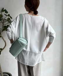 DouDou | ドルマンジョーゼットドッキングプルオーバー(シャツ/ブラウス)