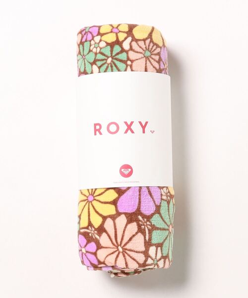 ROXY(ロキシー)の「COLD WATER PRINTED/ロキシービッグサイズマルチプリントビーチバスタオル(タオル・レディース・ブラウン/ブラック・FREE)」の5枚目の写真