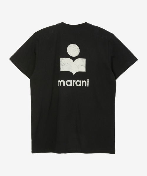 ISABEL MARANT（イザベルマラン）の「ワンポイントTシャツ（Tシャツ/カットソー・メンズ・ホワイト系その他/ブラック×ベージュ・M/S/XL/L/XXL）」の4枚目の写真