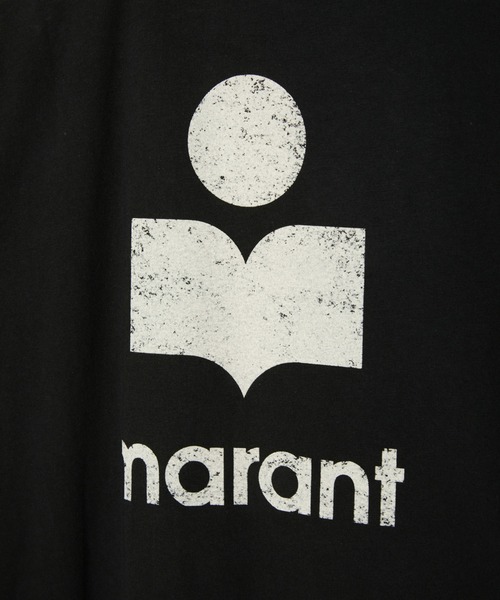 ISABEL MARANT（イザベルマラン）の「ワンポイントTシャツ（Tシャツ/カットソー・メンズ・ホワイト系その他/ブラック×ベージュ・M/S/XL/L/XXL）」の7枚目の写真