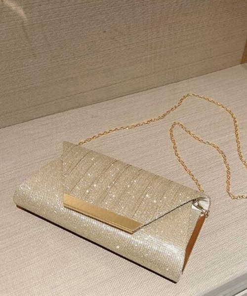 Miniministore(ミニミニストア)の「クラッチバッグ 結婚式 パーティーバッグ(クラッチバッグ・レディース・ブラック/ゴールド・FREE)」の12枚目の写真