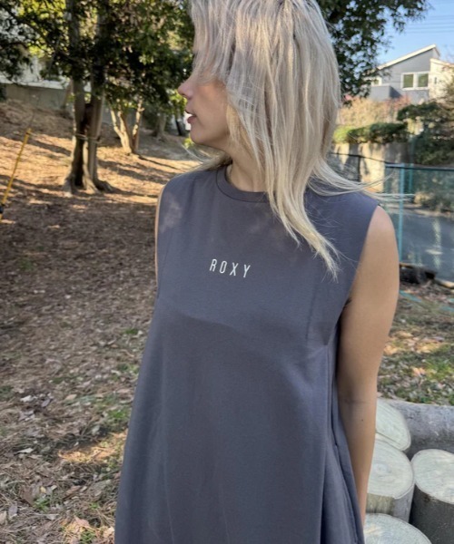 ROXY(ロキシー)の「ON THE COAST/ロキシー速乾ノースリーブワンピ(ワンピース・レディース・ブラウン/ブラック/グレー・SMALL/LARGE/MEDIUM)」の15枚目の写真