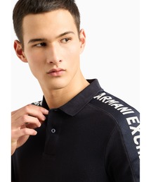 ARMANI EXCHANGE | 【A|X アルマーニ エクスチェンジ】AXロゴテープ　半袖ポロシャツ/REGULAR(ポロシャツ)
