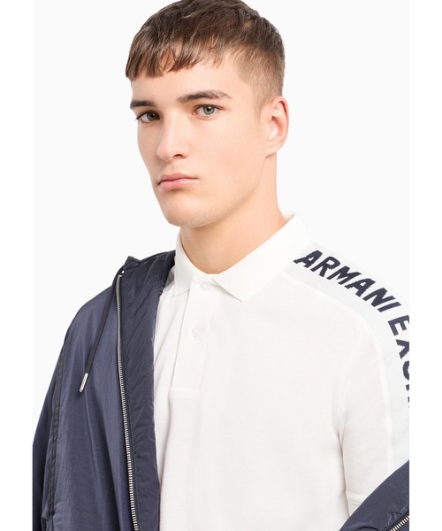 A/X Armani Exchange★半袖Tシャツ ロゴテープ 送関込 アルマーニ エクスチェンジ ARMANI EXCHANGE 【ARMANI EXCHANGE