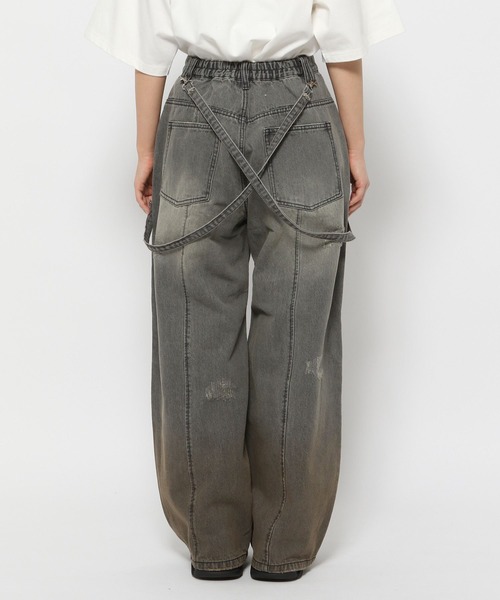 Anui（アニュイ）の「【UNISEX/3サイズ展開】ヴィンテージサスツキデニム（デニムパンツ・レディース・ブラック系/ブルー系・SMALL/LARGE/MEDIUM）」の18枚目の写真