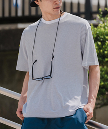 handvaerk | 【handvaerk / ハンドバーク】別注 S/S BIG T-SHIRT BORDER(Tシャツ/カットソー)