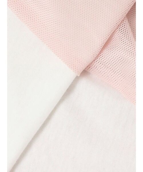 merry jenny（メリージェニー）の「ビスチェレイヤードtee（Tシャツ/カットソー・レディース・ブラック/ピンク/オフホワイト・FREE）」の21枚目の写真