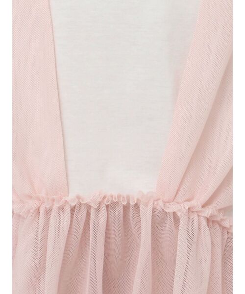 merry jenny（メリージェニー）の「ビスチェレイヤードtee（Tシャツ/カットソー・レディース・ブラック/ピンク/オフホワイト・FREE）」の17枚目の写真