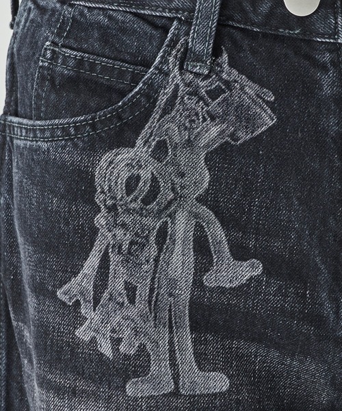 MASU（エムエーエスユー）の「【MASU/エムエーエスユー】MASUBOYS BAGGY JEANS KEYHOLDER（デニムパンツ・メンズ・ブラック・42/44/46）」の10枚目の写真