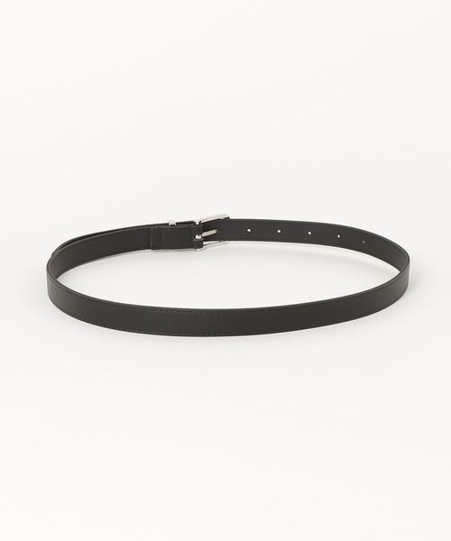 HusHusH（ハッシュアッシュ）の「HusHusH ハッシュアッシュ プレーンベルト（細め）（ベルト・レディース・ブラウン/ブラック/キナリ・フリー）」の9枚目の写真