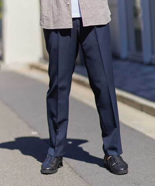 URBAN RESEARCH ROSSO MEN（アーバンリサーチロッソメン）の「『セットアップ対応』『XLサイズあり』ウォッシャブルドライタッチスラックス（スラックス・メンズ・ブラック/グレー/ネイビー・SMALL/MEDIUM/LARGE/X-LARGE）」の4枚目の写真