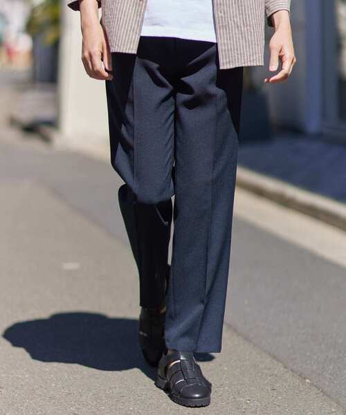 URBAN RESEARCH ROSSO MEN（アーバンリサーチロッソメン）の「『セットアップ対応』『XLサイズあり』ウォッシャブルドライタッチスラックス（スラックス・メンズ・ブラック/グレー/ネイビー・SMALL/MEDIUM/LARGE/X-LARGE）」の8枚目の写真