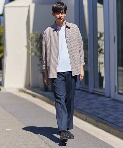 URBAN RESEARCH ROSSO MEN（アーバンリサーチロッソメン）の「『セットアップ対応』『XLサイズあり』ウォッシャブルドライタッチスラックス（スラックス・メンズ・ブラック/グレー/ネイビー・SMALL/MEDIUM/LARGE/X-LARGE）」の11枚目の写真