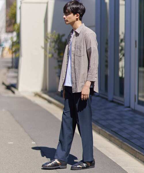 URBAN RESEARCH ROSSO MEN（アーバンリサーチロッソメン）の「『セットアップ対応』『XLサイズあり』ウォッシャブルドライタッチスラックス（スラックス・メンズ・ブラック/グレー/ネイビー・SMALL/MEDIUM/LARGE/X-LARGE）」の13枚目の写真