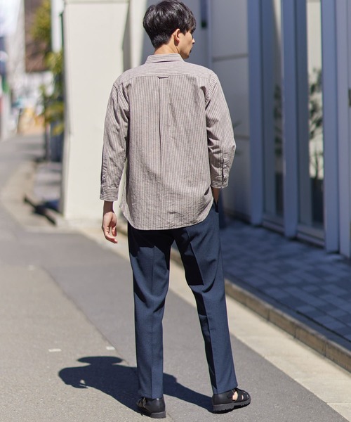 URBAN RESEARCH ROSSO MEN（アーバンリサーチロッソメン）の「『セットアップ対応』『XLサイズあり』ウォッシャブルドライタッチスラックス（スラックス・メンズ・ブラック/グレー/ネイビー・SMALL/MEDIUM/LARGE/X-LARGE）」の14枚目の写真