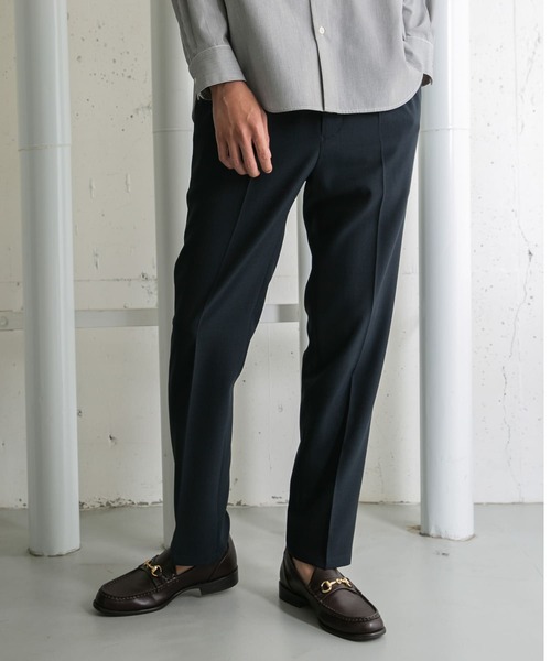 URBAN RESEARCH ROSSO MEN（アーバンリサーチロッソメン）の「『セットアップ対応』『XLサイズあり』ウォッシャブルドライタッチスラックス（スラックス・メンズ・ブラック/グレー/ネイビー・SMALL/MEDIUM/LARGE/X-LARGE）」の21枚目の写真