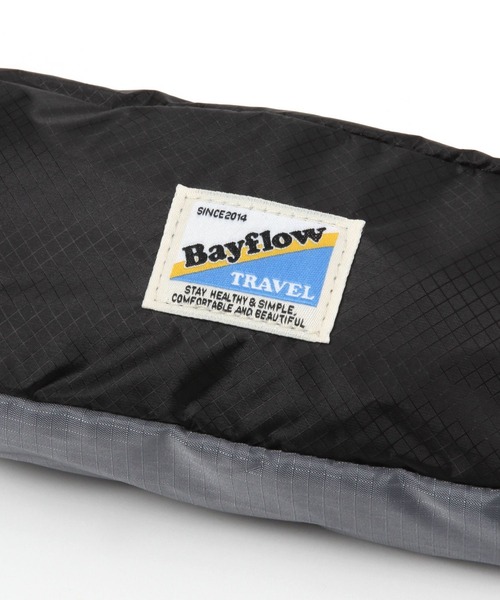 COBMASTER（コブマスター）の「【Cobmaster（コブマスター）×BAYFLOW】[細長いものの収納に便利]スクエアポーチ（ポーチ・レディース・イエロー/ホワイト/ピンク/ライトブルー/ブラック・0）」の8枚目の写真