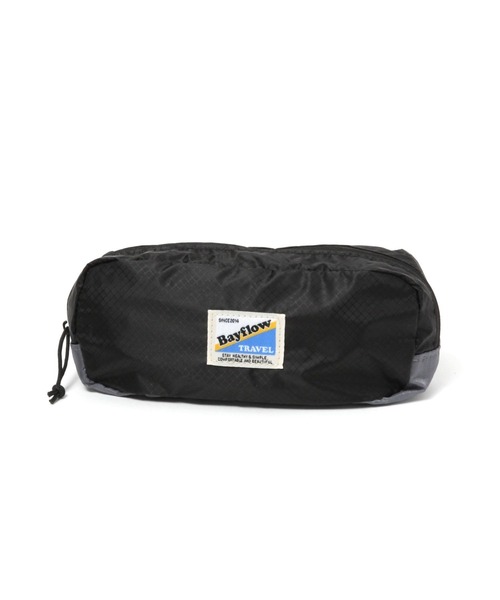 COBMASTER（コブマスター）の「【Cobmaster（コブマスター）×BAYFLOW】[細長いものの収納に便利]スクエアポーチ（ポーチ・レディース・イエロー/ホワイト/ピンク/ライトブルー/ブラック・0）」の18枚目の写真