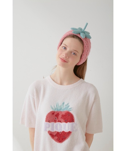 gelato pique(ジェラートピケ)の「フルーツヘアバンド(ヘアバンド・レディース・グリーン/イエロー/ピンク・FREE)」の15枚目の写真