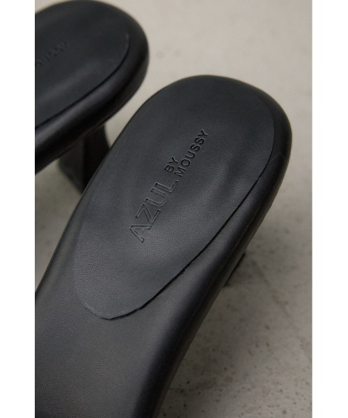 AZUL by moussy（アズールバイマウジー）の「スクエアトゥローヒールサンダル（サンダル・レディース・グリーン/シルバー/ブラック・LARGE/MEDIUM/SMALL）」の20枚目の写真