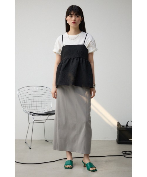 AZUL by moussy（アズールバイマウジー）の「スクエアトゥローヒールサンダル（サンダル・レディース・グリーン/シルバー/ブラック・LARGE/MEDIUM/SMALL）」の18枚目の写真