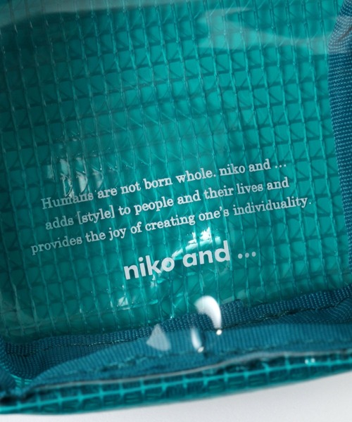 niko and（ニコアンド）の「オリジナル カラフルミニポーチ（ポーチ