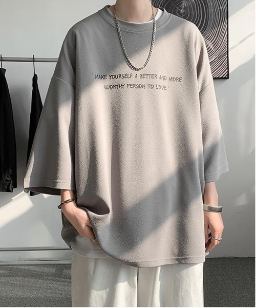ブルージュメッセ オーバーサイズTシャツ（Tシャツ/カットソー