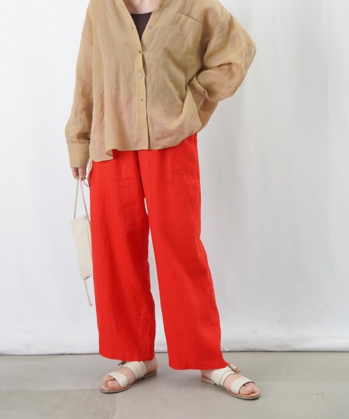 LUCA 新品タグ付きベルト付きワイドパンツ 最終お値下げ｜Yahoo