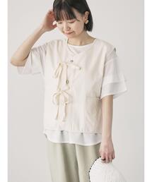 Lugnoncure | リボンショートベスト(ベスト)