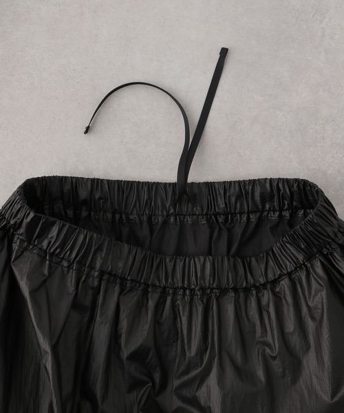 LEPSIM（レプシィム）の「コーティング切り替えスカート　111120（スカート・レディース・ライトブルー/ブラック/シルバー・FREE）」の8枚目の写真