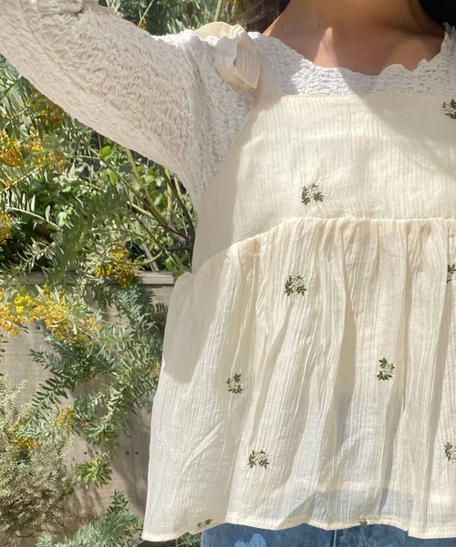 flower（フラワー）の「タイニーブーケビスチェ（キャミソール）」 - WEAR