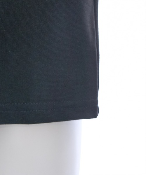 clear（クリア）の「バックジップ袖リボンフ半袖カットソートップス［バレエコア ガーリー カジュアル］≪再入荷≫（Tシャツ/カットソー・レディース・ホワイト×ブラック/ブラック×ホワイト/ブラック/オフホワイト・F）」の21枚目の写真