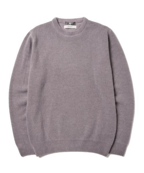 BEAMS LIGHTS Men's(ビームスライツ メンズ)の「Fibertex×BEAMS LIGHTS / 別注 クルーネックニット(ニット/セーター・メンズ・ブルー/ピンク/チャコールグレー・LARGE/SMALL/MEDIUM)」の3枚目の写真