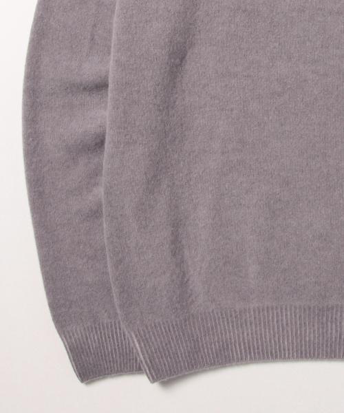 BEAMS LIGHTS Men's(ビームスライツ メンズ)の「Fibertex×BEAMS LIGHTS / 別注 クルーネックニット(ニット/セーター・メンズ・ブルー/ピンク/チャコールグレー・LARGE/SMALL/MEDIUM)」の18枚目の写真
