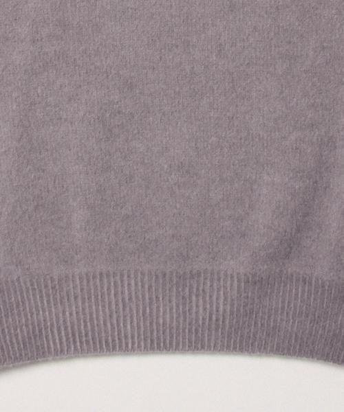 BEAMS LIGHTS Men's(ビームスライツ メンズ)の「Fibertex×BEAMS LIGHTS / 別注 クルーネックニット(ニット/セーター・メンズ・ブルー/ピンク/チャコールグレー・LARGE/SMALL/MEDIUM)」の9枚目の写真