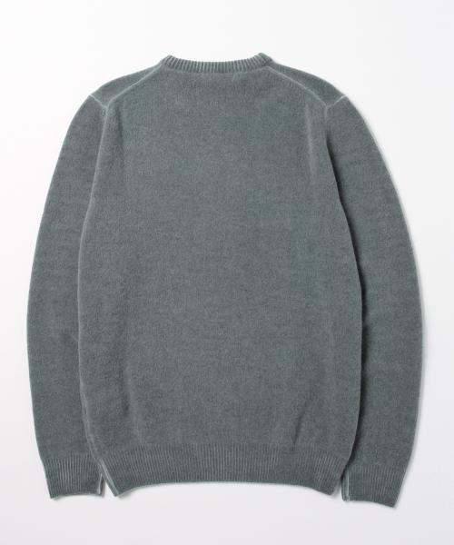 BEAMS LIGHTS Men's(ビームスライツ メンズ)の「Fibertex×BEAMS LIGHTS / 別注 クルーネックニット(ニット/セーター・メンズ・ブルー/ピンク/チャコールグレー・LARGE/SMALL/MEDIUM)」の14枚目の写真