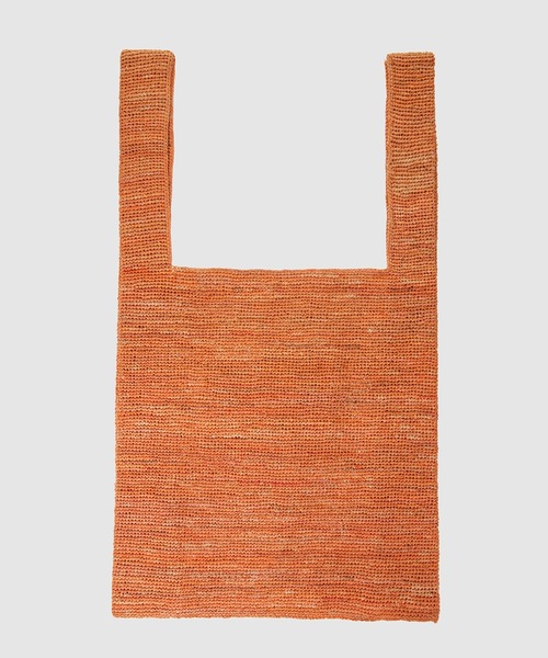 seya.（セヤ）の「RAFFIA SHOPPING BAG（トートバッグ・レディース・ブラウン・F）」の3枚目の写真
