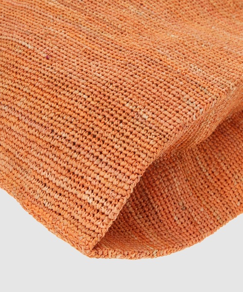 seya.（セヤ）の「RAFFIA SHOPPING BAG（トートバッグ・レディース・ブラウン・F）」の5枚目の写真
