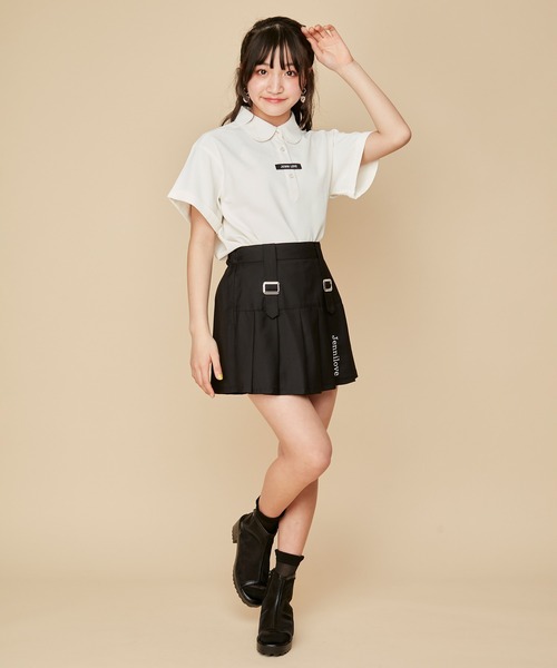 JENNI love（ジェニィラブ）の「2wayタイ付きブラウス（シャツ/ブラウス・キッズ・サックスブルー/ピンク/オフホワイト・160cm/150cm/140cm/130cm）」の9枚目の写真