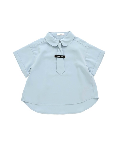 JENNI love（ジェニィラブ）の「2wayタイ付きブラウス（シャツ/ブラウス・キッズ・サックスブルー/ピンク/オフホワイト・160cm/150cm/140cm/130cm）」の13枚目の写真
