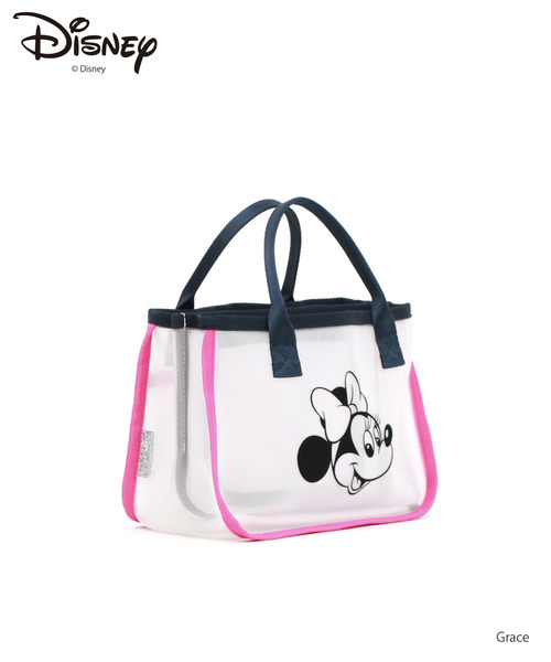 cache cache(カシュ カシュ)の「カシュカシュ cachecache / 【Disney】フェイスアートバッグインバッグ(ハンドバッグ・レディース・レッド/ピンク・FREE)」の3枚目の写真