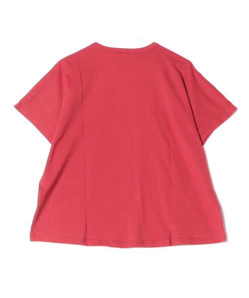 EMAGO 裾花刺繍ﾄﾞﾙﾏﾝT（Tシャツ/カットソー）｜Emago（イマゴ